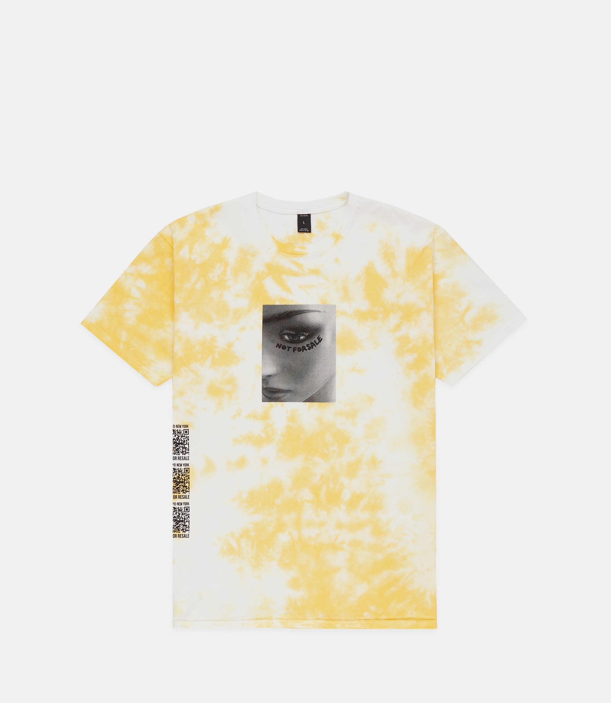 192TD4311-NOT-4-SALE-TEE-YELLOW-TIE-DYE_FRONT