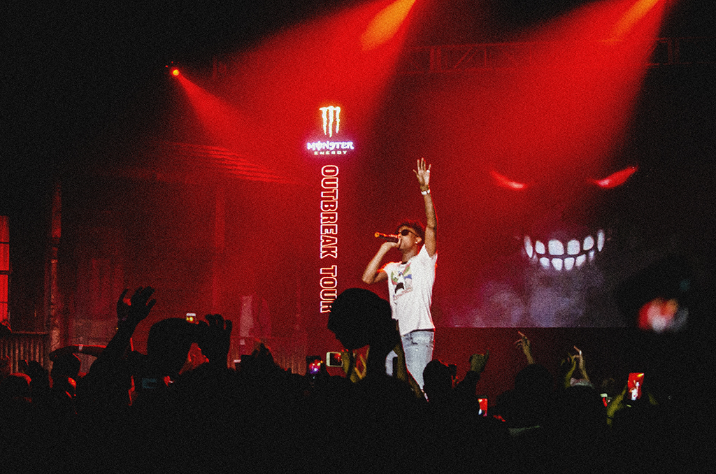 Download 21 Savage performing at the Devastation Tour in Houston, TX