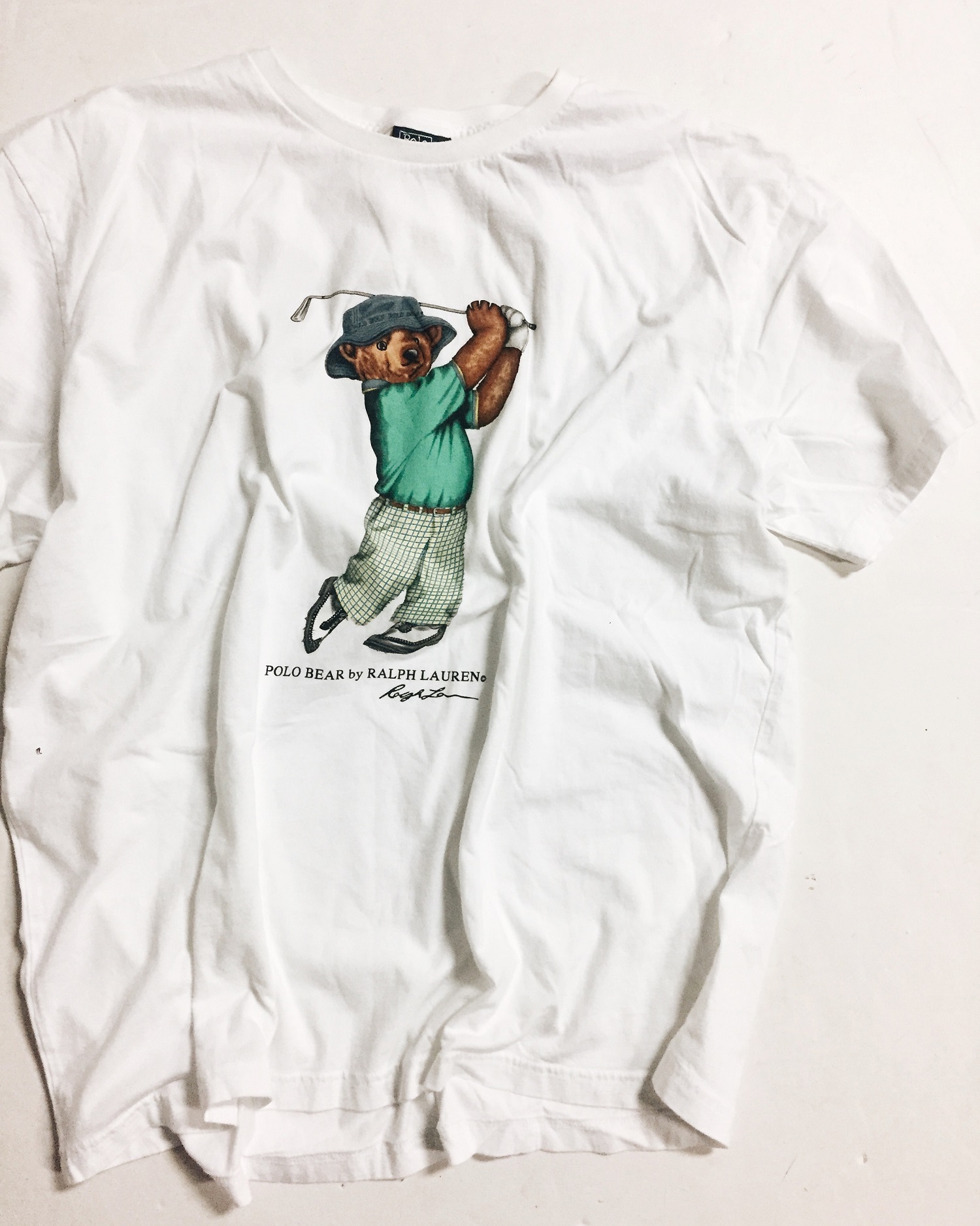 vintage polo bear shirt