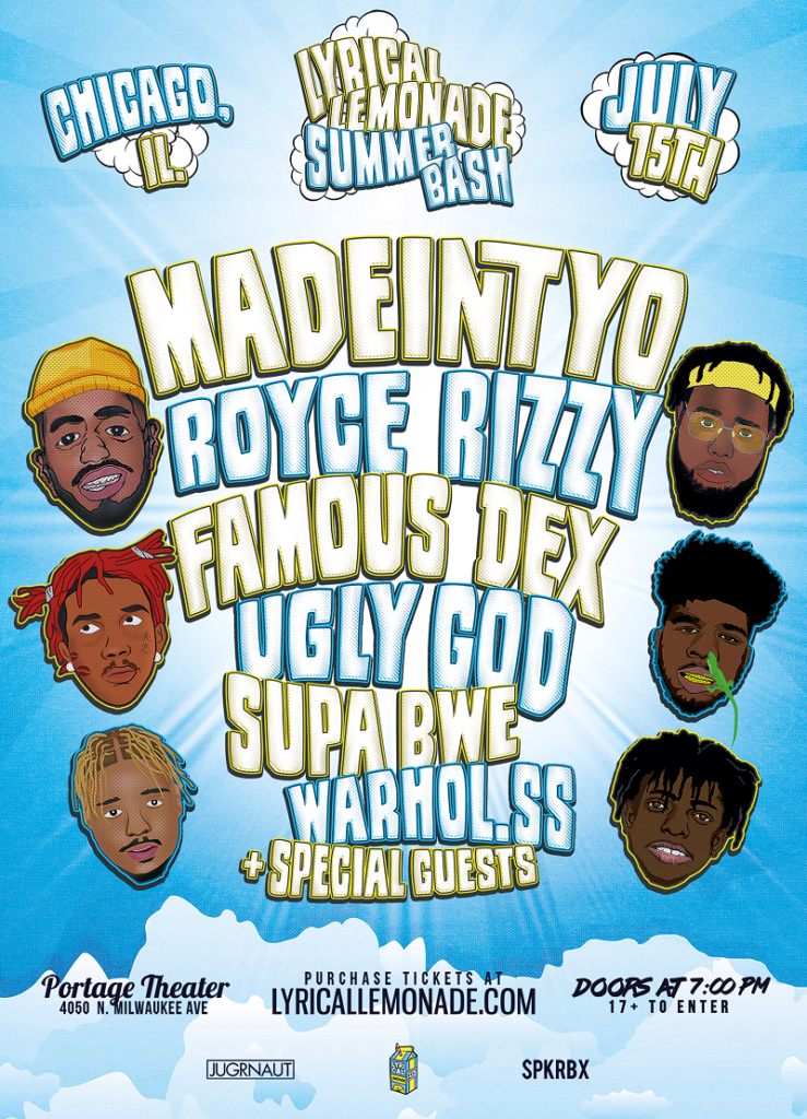LYRICAL LEMONADE SUMMER BASH JULY 15 Jugrnaut Can't Stop Won't Stop