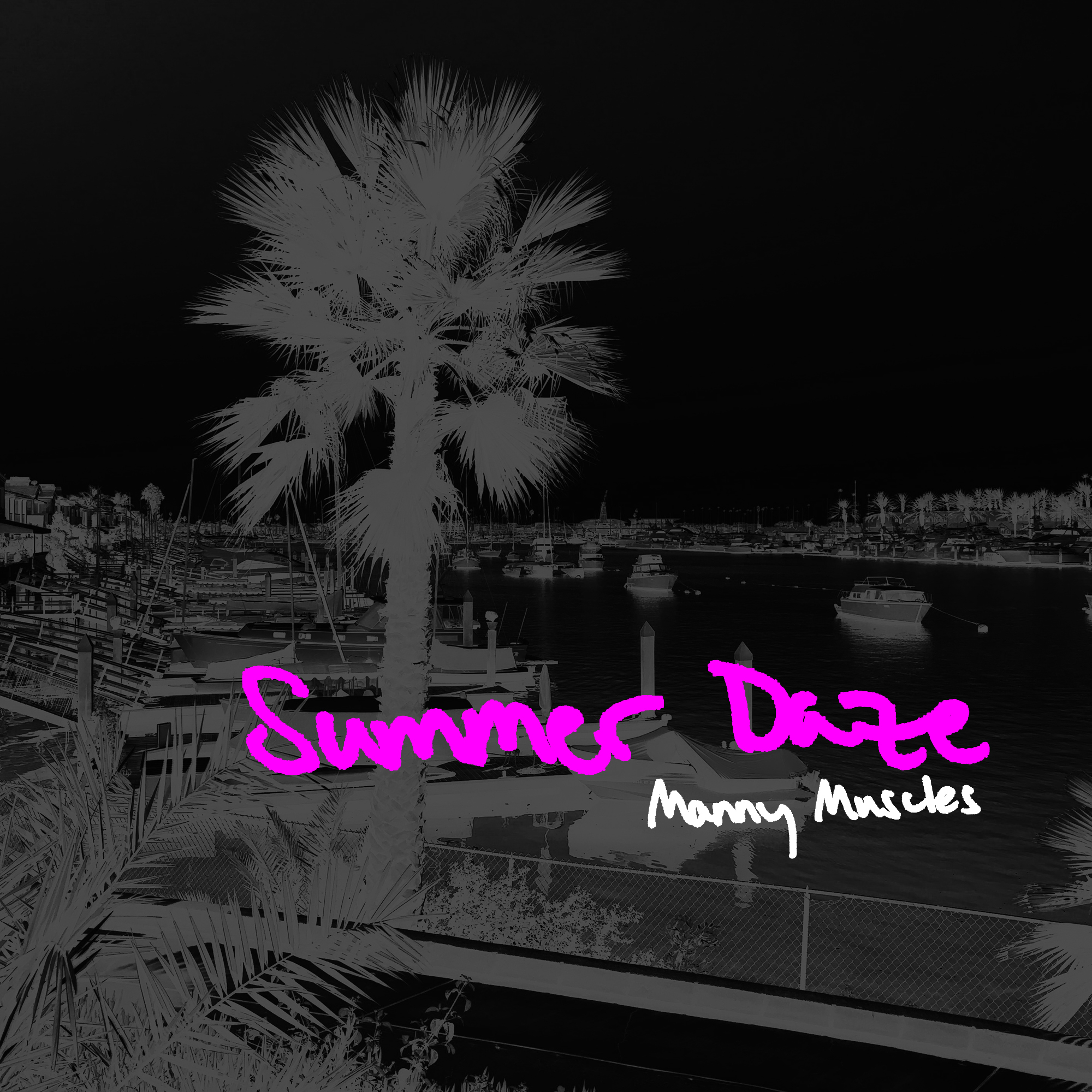 Summer Daze Cover Black Pink 72dpi