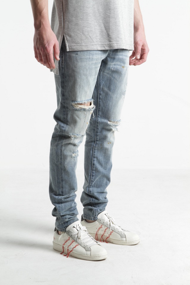 espada ripped denim