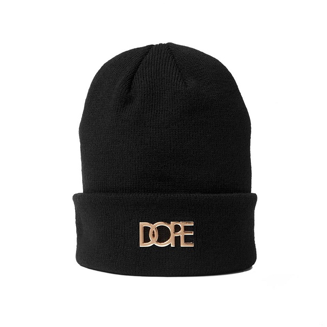 gold_logo_beanie_black_front