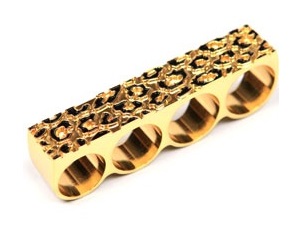 leopard 4 finger ring2