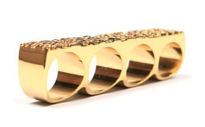 DOPE COUTURE 4 FINGER LEOPARD RING NOW AVAILABLE Jugrnaut Can t Stop Won t Stop Chicago Jugrnaut