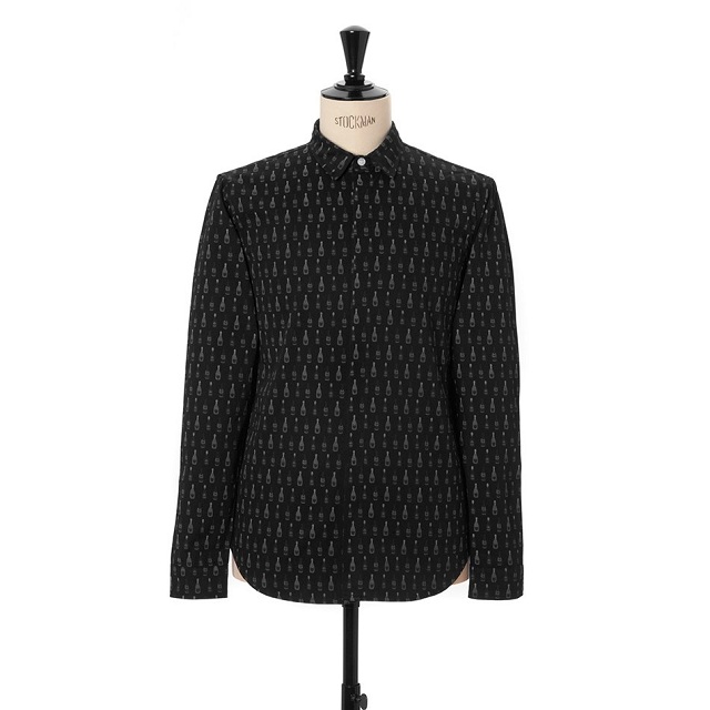 pagne_black_button-up_shirt_front