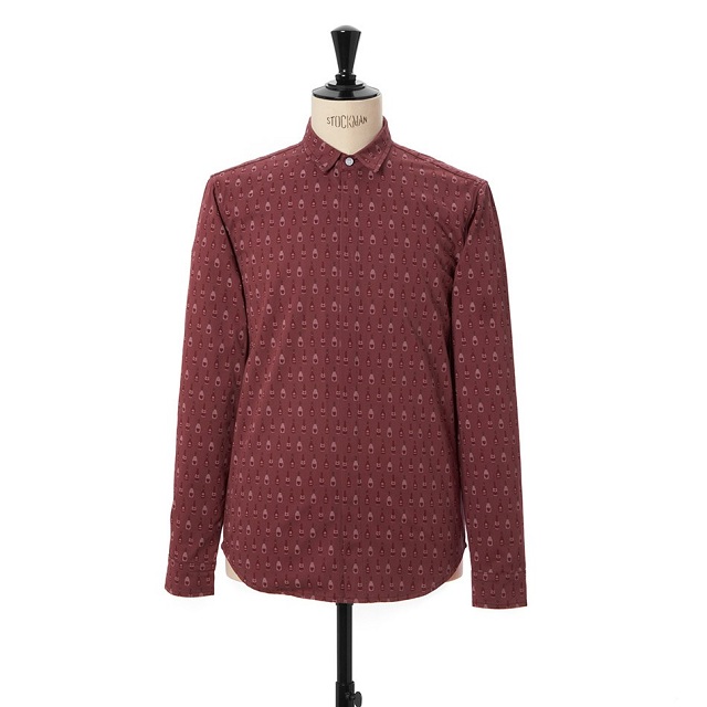 pagne_maroon_button-up_shirt_front