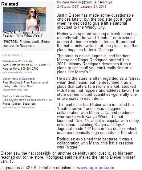 redeye crown article