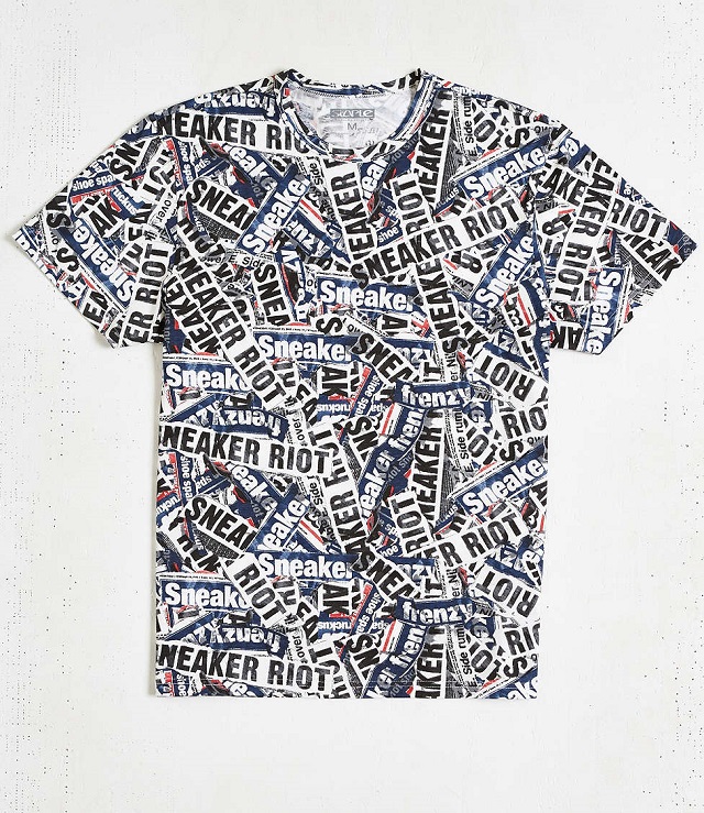 staple riot piece tee