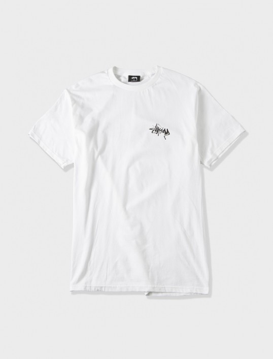 stock warp tee white